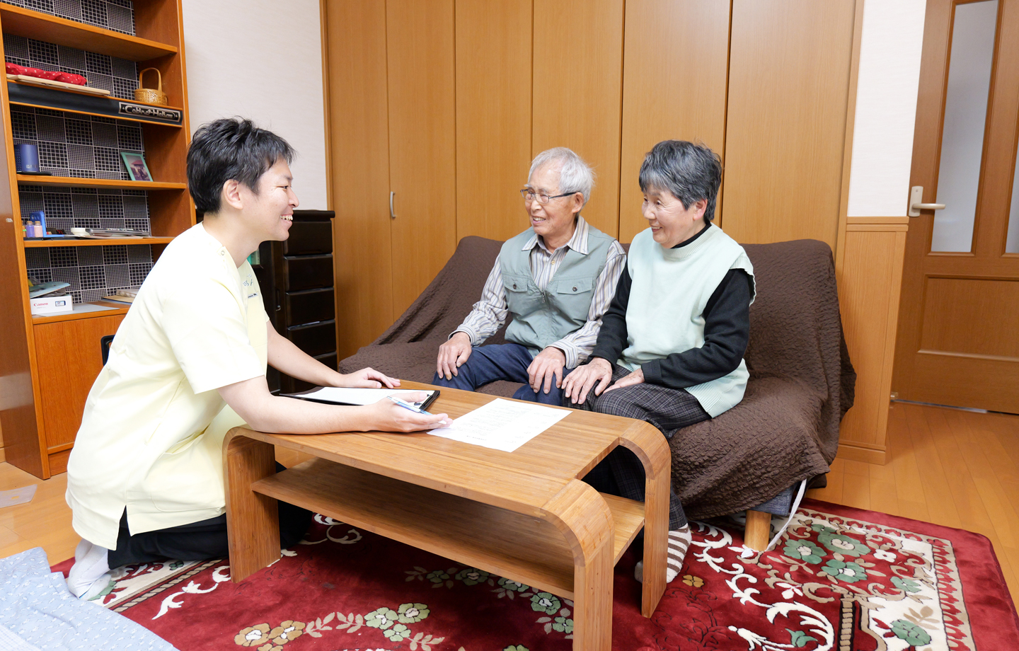 理学療法士がケアプラン作成