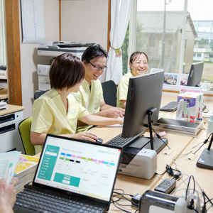 電子カルテやICTに対応。医師や薬剤師との連携がスムーズ